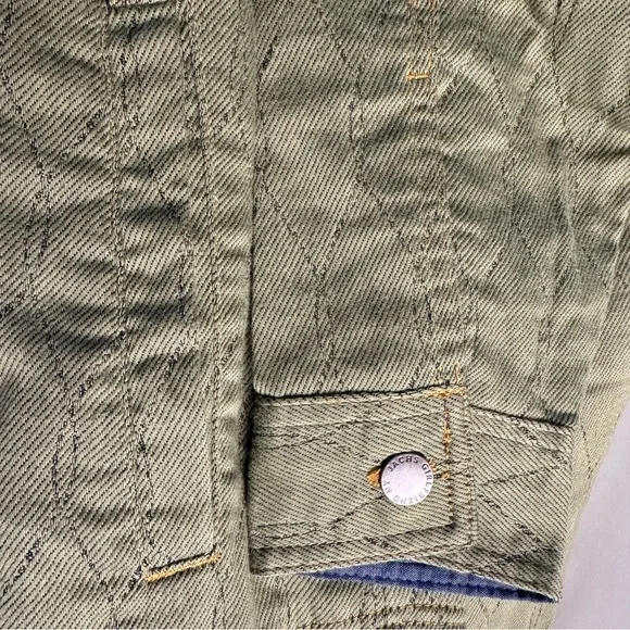 Jachs Girlfriend Ladies’ Olive Large Quilted Chore Jacket - Picture 14 of 16